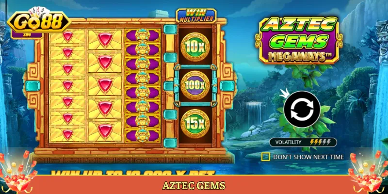 Aztec Gems Slot Đế Chế Aztec Nổ Hũ Nhanh Tại Go88.