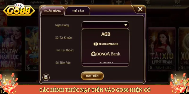 Các Bước Rút Tiền Về Tài Khoản