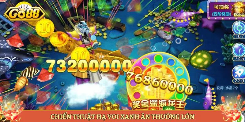 Game Bắn Cá Voi Xanh Tại Go88 Có Gì Hấp Dẫn